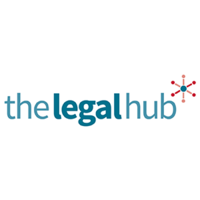 The Legal Hub logo, The Legal Hub contact details