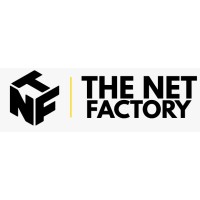 The Net Factory logo, The Net Factory contact details