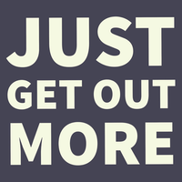 JustGetOutMore.com logo, JustGetOutMore.com contact details