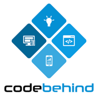 CODEBEHIND logo, CODEBEHIND contact details