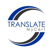 TranslateMyCert logo, TranslateMyCert contact details