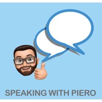 Speaking with Piero logo, Speaking with Piero contact details