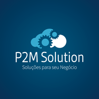 P2M Solution logo, P2M Solution contact details