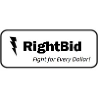 RightBid logo, RightBid contact details