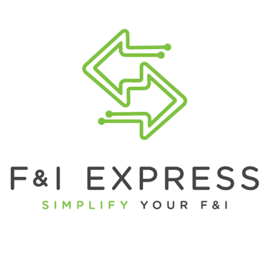 F&I Express logo, F&I Express contact details