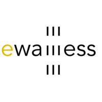 eWallless logo, eWallless contact details