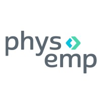 PhysEmp.com logo, PhysEmp.com contact details