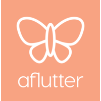 aflutter logo, aflutter contact details