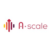 A-Scale logo, A-Scale contact details