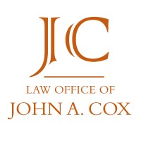 Law Office of John A. Cox logo, Law Office of John A. Cox contact details