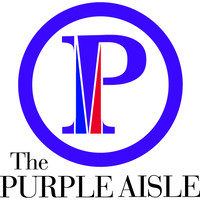 The Purple Aisle logo, The Purple Aisle contact details