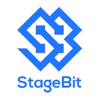 StageBit logo, StageBit contact details