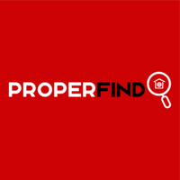 ProperFind logo, ProperFind contact details