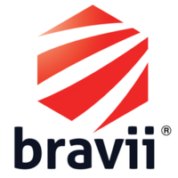 Bravii logo, Bravii contact details