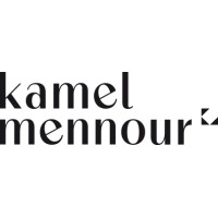 kamel mennour logo, kamel mennour contact details