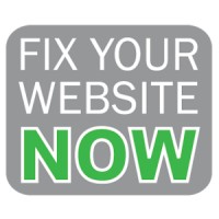 Fix Your Website NOW logo, Fix Your Website NOW contact details