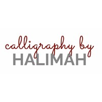 Halimah’s Calligraphy logo, Halimah’s Calligraphy contact details