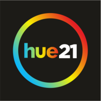 Hue21 logo, Hue21 contact details