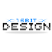 16bit Design logo, 16bit Design contact details