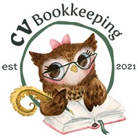 CV Bookkeeping logo, CV Bookkeeping contact details