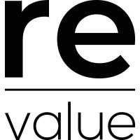 ReValue logo, ReValue contact details