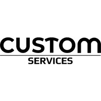 Custom Services logo, Custom Services contact details