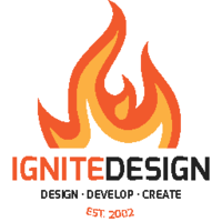 Ignite Design logo, Ignite Design contact details