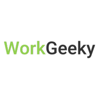 WorkGeeky logo, WorkGeeky contact details