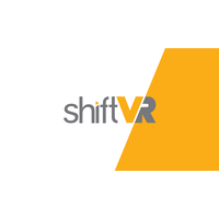 shiftVR logo, shiftVR contact details