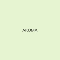 AKOMA logo, AKOMA contact details