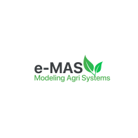 e-MAS logo, e-MAS contact details