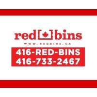 Red Bins logo, Red Bins contact details