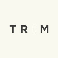 T R I M logo, T R I M contact details