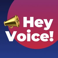 Hey Voice! logo, Hey Voice! contact details