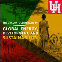 University of Houston's Graduate Certificate in Global Energy Development and Sustainability logo, University of Houston's Graduate Certificate in Global Energy Development and Sustainability contact details