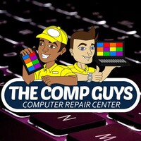 The Comp Guys logo, The Comp Guys contact details