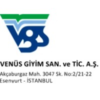 VENÜS GİYİM SAN.VE TİC.A.Ş. logo, VENÜS GİYİM SAN.VE TİC.A.Ş. contact details