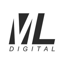 ML Digital logo, ML Digital contact details