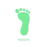 footprint logo, footprint contact details