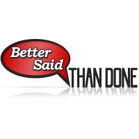 Better Said Than Done logo, Better Said Than Done contact details