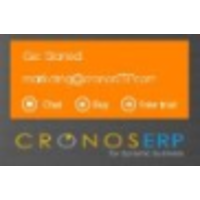 CronosERP logo, CronosERP contact details