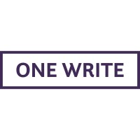 One Write Company logo, One Write Company contact details