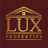 The Lux Properties logo, The Lux Properties contact details