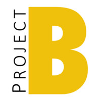 Project B logo, Project B contact details