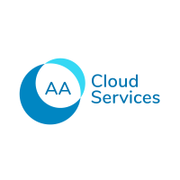 AA CloudServices logo, AA CloudServices contact details