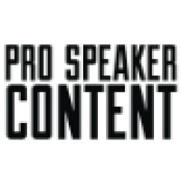 Pro Speaker Content logo, Pro Speaker Content contact details