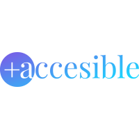 Más accesible logo, Más accesible contact details