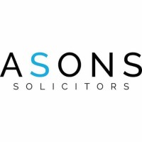 Asons Solicitors logo, Asons Solicitors contact details