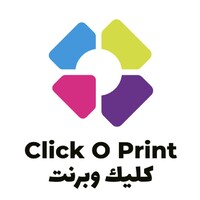 Click O Print logo, Click O Print contact details