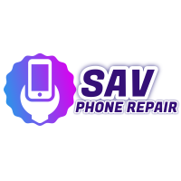 SAV Phone Repair logo, SAV Phone Repair contact details